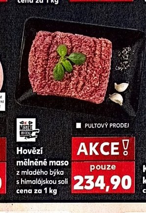 Hovězí mělněné maso