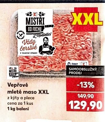 Vepřové mleté maso XXL