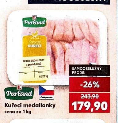 Purland Kuřecí medailonky