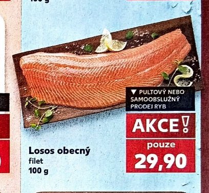 Losos obecný filet