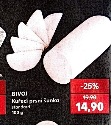 BIVOJ Kuřecí prsní šunka standard