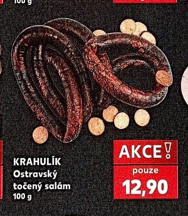 KRAHULÍK Ostravský točený salám