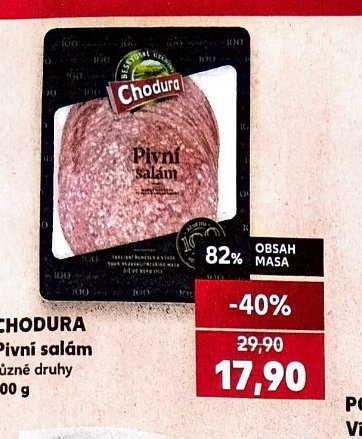 CHODURA Pivní salám