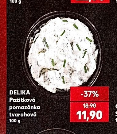 DELIKA Pažitková pomazánka tvarohová
