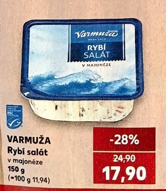VARMUŽA Rybí salát v majonéze