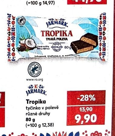 Jarmark Tropika tyčinka v polevě