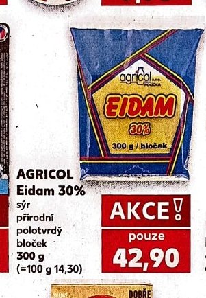 AGRICOL Eidam 30% 300 g