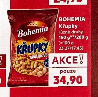 BOHEMIA Křupky