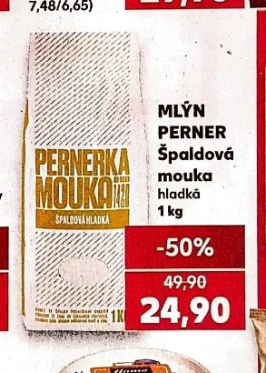 MLÝN PERNER Špaldová mouka