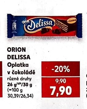 ORION DELISSA Oplatka v čokoládě