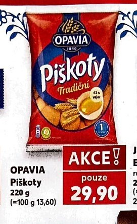 OPAVIA Piškoty