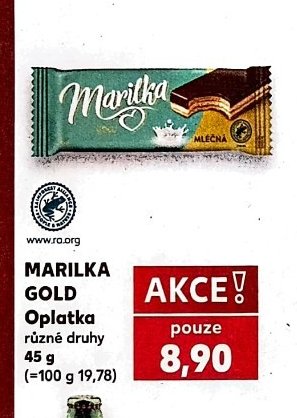 MARILKA GOLD Oplatka