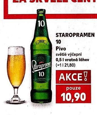 STAROPRAMEN 10 Pivo