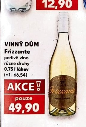 VINNÝ DŮM Frizzante