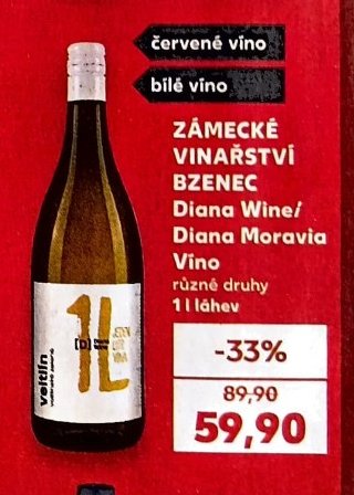 ZÁMECKÉ VINAŘSTVÍ BZENEC Diana Wine