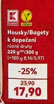 Classic Housky/Bagety k dopečení