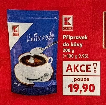 Přípravek do kávy