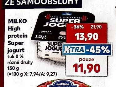 MILKO High protein Super jogurt