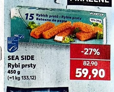 SEA SIDE Rybí prsty