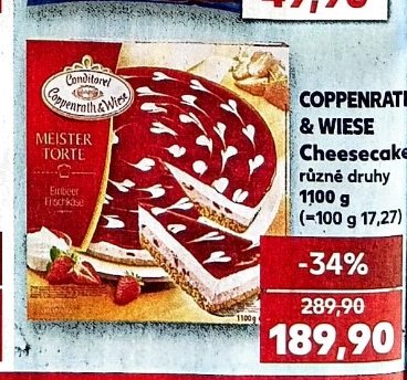 COPPENRATH & WIESE Cheesecake