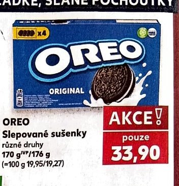 OREO Slepované sušenky