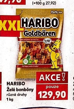 HARIBO Želé bonbóny