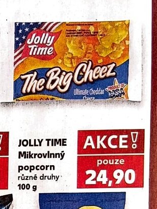 JOLLY TIME Mikrovlnný popcorn