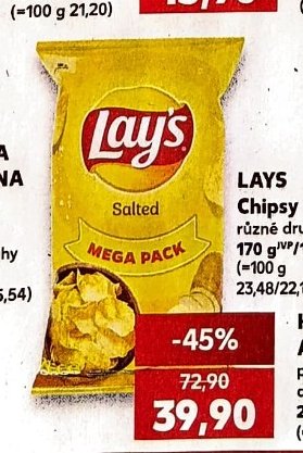 LAYS Chipsy