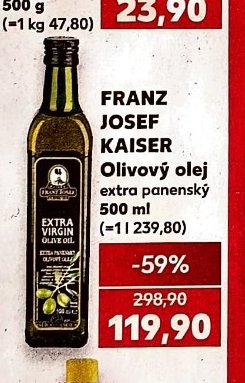 FRANZ JOSEF KAISER Olivový olej