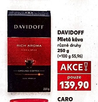 Davidoff Mletá káva