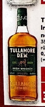 Tullamore Dew Irská whiskey/Likér na bázi whiskey