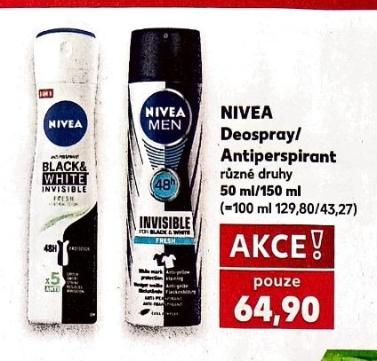 Nivea Deospray/Antiperspirant