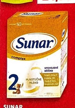 Sunar Mléčná výživa Complex