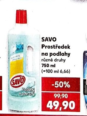 SAVO Prostředek na podlahy