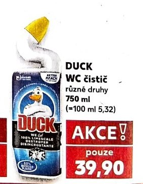 DUCK WC čistič