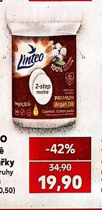 LINTEO Vatové polštářky 40 kusů