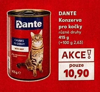 DANTE Konzerva pro kočky 415 g