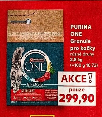 PURINA ONE Granule pro kočky 2,8 kg