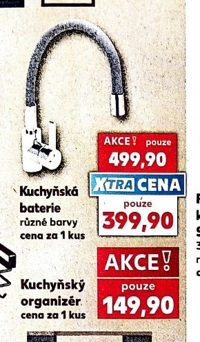 Kuchyňská baterie