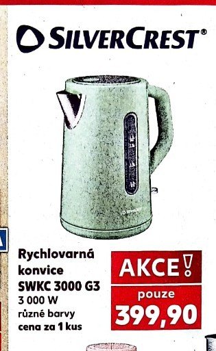 Rychlovarná konvice SWKC 3000 G3