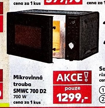 Mikrovlnná trouba SMWC 700 D2