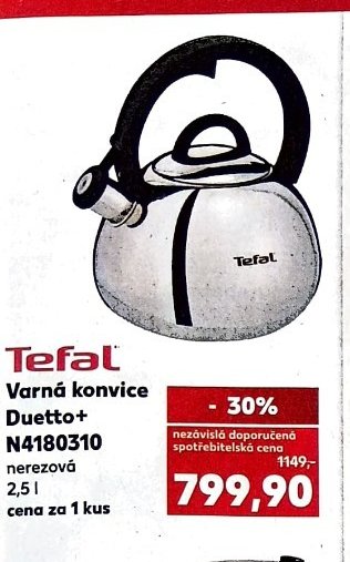 Tefal Varná konvice Duetto+ N4180310