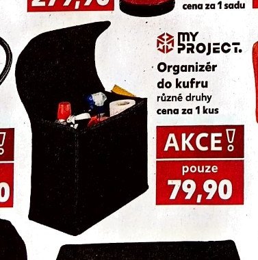 Organizér do kufru