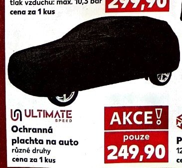 Ochranná plachta na auto
