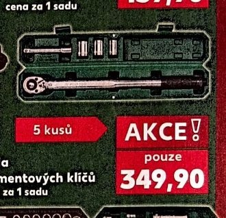 Sada momentových klíčů