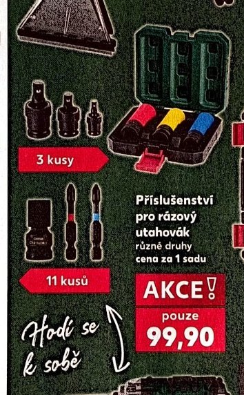 Příslušenství pro rázový utahovák