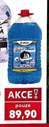 Nemrznoucí směs do ostřikovačů Glacidet 5l