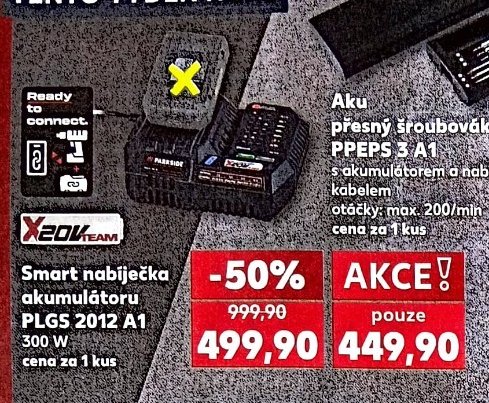 Smart nabíječka akumulátoru PLGS 2012 A1