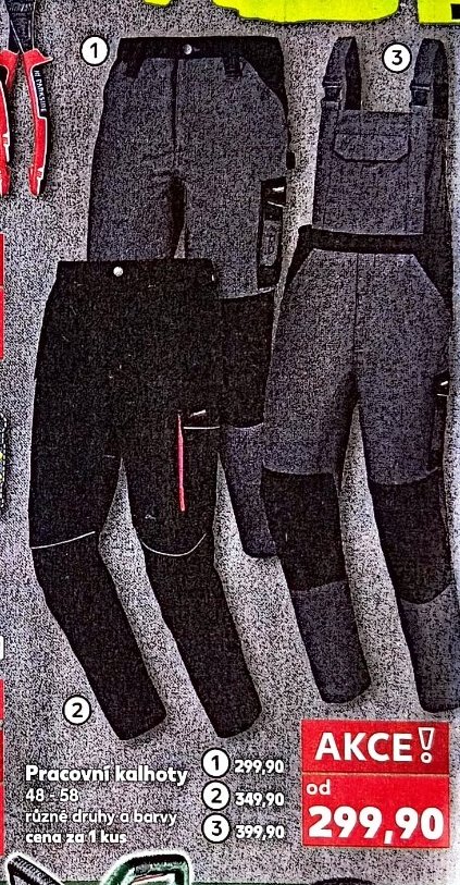 Pracovní kalhoty