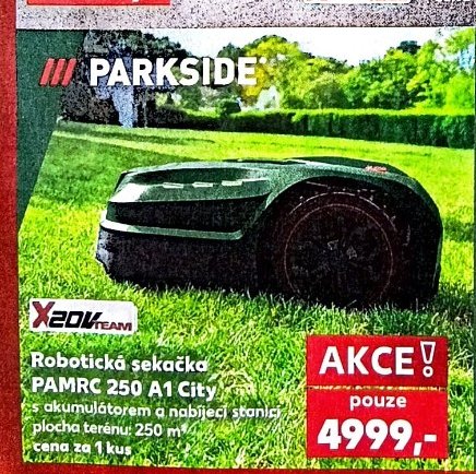 Robotická sekačka PAMRC 250 A1 City